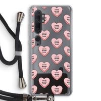 Chicks before dicks: Xiaomi Mi Note 10 Transparant Hoesje met koord