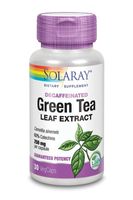 Solaray Groene thee extract 250mg (30 vega caps) - thumbnail