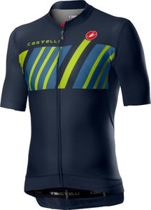 Castelli Hors Categorie korte mouw fietsshirt donkerblauw heren S