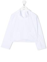 Douuod Kids chemise en popeline à manches longues - Blanc