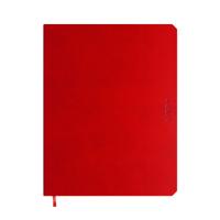 Notbk de kempen poppy 171x220 lijn 192pag rood