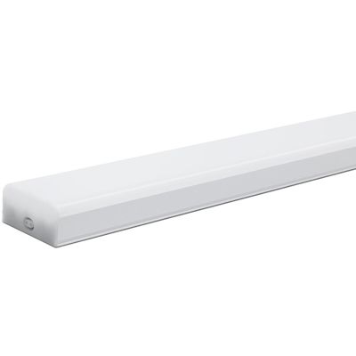 LED TL Armatuur met T5 Buis - Aigi Shado - 60cm - 12W - Koppelbaar - Natuurlijk Wit 4000K - Mat Wit