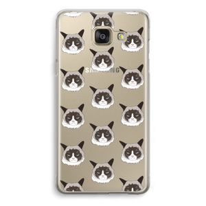 It's a Purrr Case: Samsung Galaxy A5 (2016) Transparant Hoesje