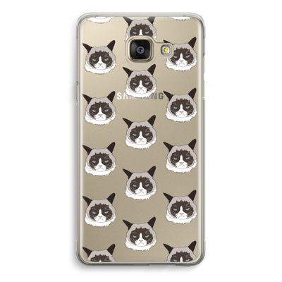 It's a Purrr Case: Samsung Galaxy A5 (2016) Transparant Hoesje