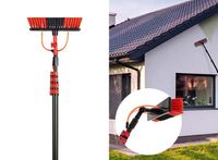 Shine Telescopische Wasborstel XXL - 7 Meter Lang Met Zeepdispenser Shine Telescopische Wasborstel XXL - 7 Meter Lang Met Zeepdispenser