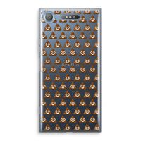 Poop emoji: Sony Xperia XZ1 Transparant Hoesje