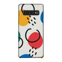 Illustratieve pop 3: Samsung Galaxy S10 4G Volledig Geprint Hoesje