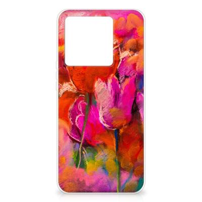 Smartphone hoesje Xiaomi 13T Tulips