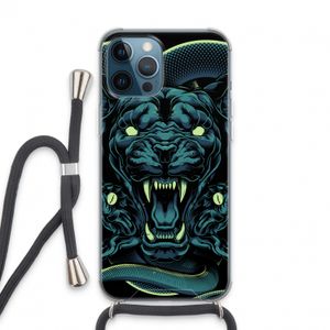 Cougar and Vipers: iPhone 13 Pro Max Transparant Hoesje met koord