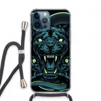 Cougar and Vipers: iPhone 13 Pro Max Transparant Hoesje met koord
