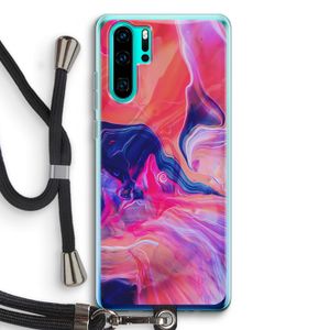Earth And Ocean: Huawei P30 Pro Transparant Hoesje met koord