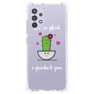 Samsung Galaxy A32 4G | A32 5G Enterprise Editie Stevig | Bumper Hoesje | Cactus Glad Samsung Galaxy A32 4G | A32 5G Enterprise Editie Stevig | Bumper Hoesje | Cactus Glad