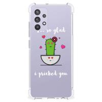 Samsung Galaxy A32 4G | A32 5G Enterprise Editie Stevig | Bumper Hoesje | Cactus Glad