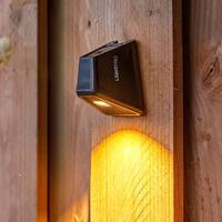 Tiga LED Wandlamp - 4.2 Watt - 85 Lumen - 3000K warm wit - 12V - 6-Staps Dimbaar - IP67 Waterdicht - Zwart