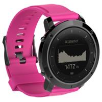 Siliconen vervangende polsband voor SUUNTO traverse (Rose Red)