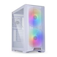 Lian Li LANCOOL 215 Midi-tower Behuizing, Gaming-behuizing Wit 2 voorgeïnstalleerde LED-ventilators, 1 voorgeïnstalleerde ventilator, Ventilatiebesturing, - thumbnail