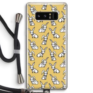 Haas: Samsung Galaxy Note 8 Transparant Hoesje met koord