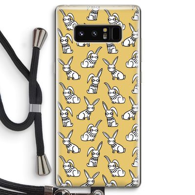 Haas: Samsung Galaxy Note 8 Transparant Hoesje met koord