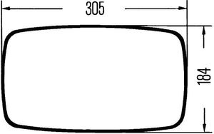 Buitenspiegel 8SB003614001