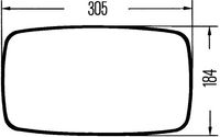 Buitenspiegel 8SB003614001