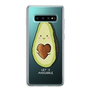 Avocuddle: Samsung Galaxy S10 Plus Transparant Hoesje