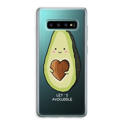 Avocuddle: Samsung Galaxy S10 Plus Transparant Hoesje