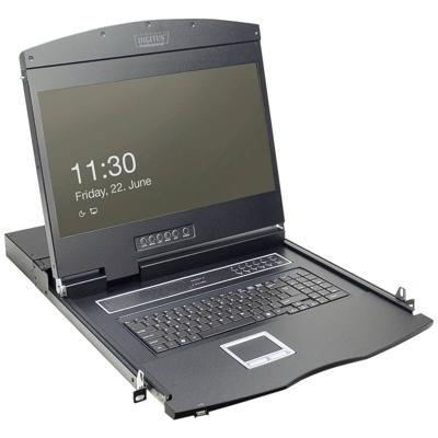 Digitus DS-72211-4GE KVM-console VGA 1366 x 768 Pixel
