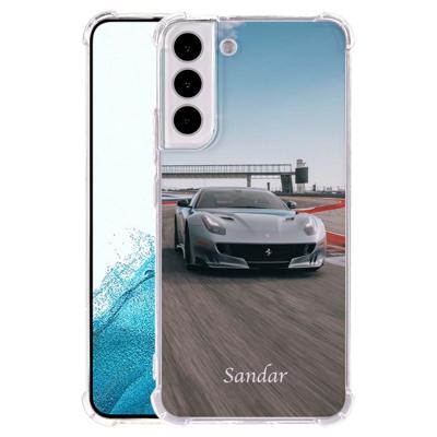 Fotohoesje Maken Galaxy S22 Anti-shock Back Cover | Eigen telefoonhoesje ontwerpen | Op maat gemaakt