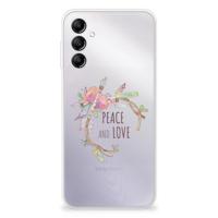 Samsung Galaxy A14 5G Telefoonhoesje met Naam Boho Text