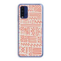 Marrakech Pink: Xiaomi Redmi 9T Transparant Hoesje