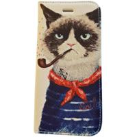 iPhone 6/6S hoesje met rokende kat