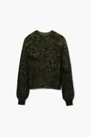 Jersey met Arty-print - GREEN - L