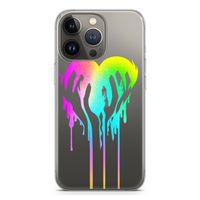 Hold My Heart: iPhone 13 Pro Transparant Hoesje