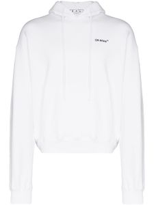 Off-White hoodie Caravaggio Arrow Over - Blanc