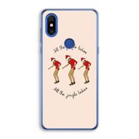 Jingle Ladies: Xiaomi Mi Mix 3 Transparant Hoesje