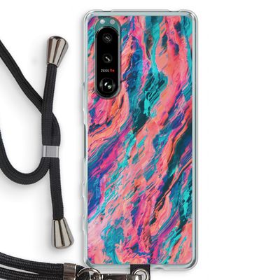 Electric Times: Sony Xperia 5 III Transparant Hoesje met koord