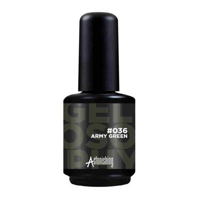 Astonishing Nails Gelosophy #036 Army Green 15ml Astonishing Nails Gelosophy #036 Army Green 15ml
