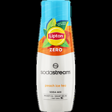 SodaStream Lipton Peach Zero Siroop 440ML bij Jumbo