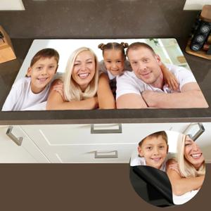 Inductie beschermer met eigen foto - Ontwerp-zelf.nl
