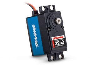 Traxxas Servo, digital high-torque 330 (blue) coreless, metal gear, ball bearing, waterproof