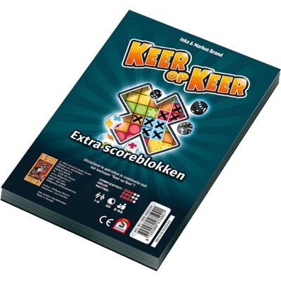 Spel Keer Op Keer Scoreblok 2 stuks Level 1 (6105901)