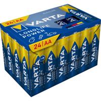 Varta batterij Longlife Power AA, pak van 24 stuks