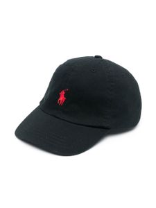 POLO RALPH LAUREN KIDS casquette à logo brodé - Noir