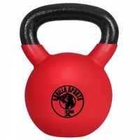 Gorilla Sports Kettlebell - Gietijzer (rubber coating) - 32 kg - thumbnail