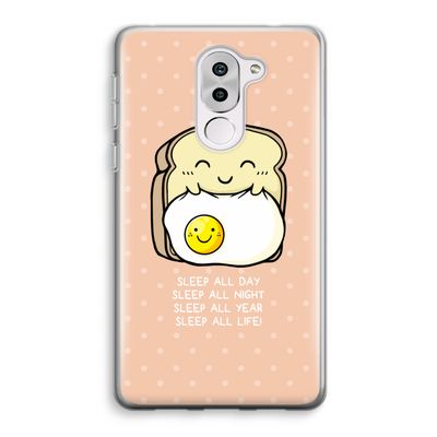 Sleep All Day: Honor 6X Transparant Hoesje