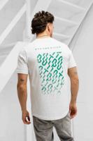 Off The Pitch Backburn Faded Slim Fit T-Shirt Heren Wit - Maat XS - Kleur: Wit | Soccerfanshop