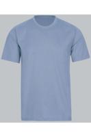 TRIGEMA Regular Fit T-Shirt ronde hals blauw, Effen - thumbnail