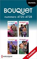Bouquet e-bundel nummers 4725 - 4728 - Pippa Roscoe, Maya Blake, Millie Adams, Annie West - ebook