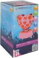 Part Disco lamp hart party funlights 20