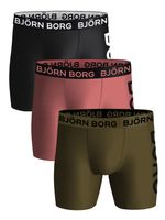Björn Borg - Performance Shorts - 3 pack - MP001, Maat:S